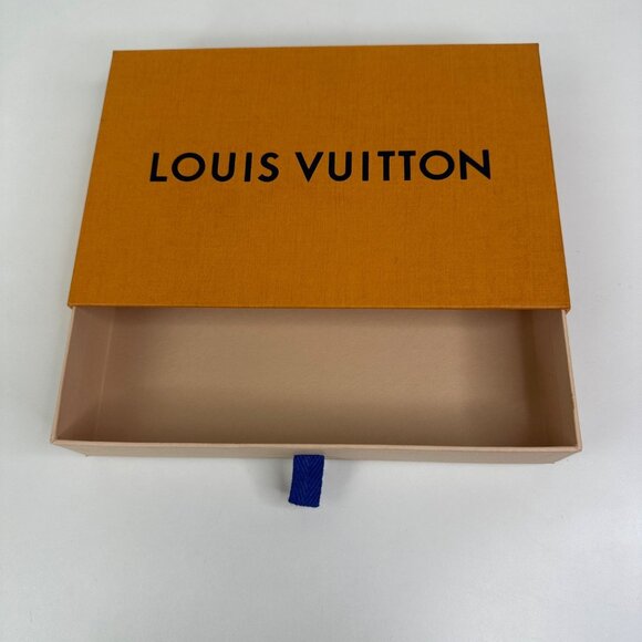 Louis Vuitton Orange Drawer Gift Box With Pull Tab For Accessories 5.5"x8.25" - Picture 1 of 14